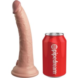 King Cock - Elite Dildo Realistico Silicona 17.8 Cm