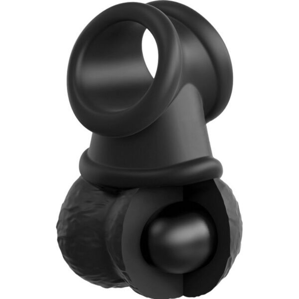 King Cock - Elite Anillo Con Testiculos De Silicona - Imagen 2