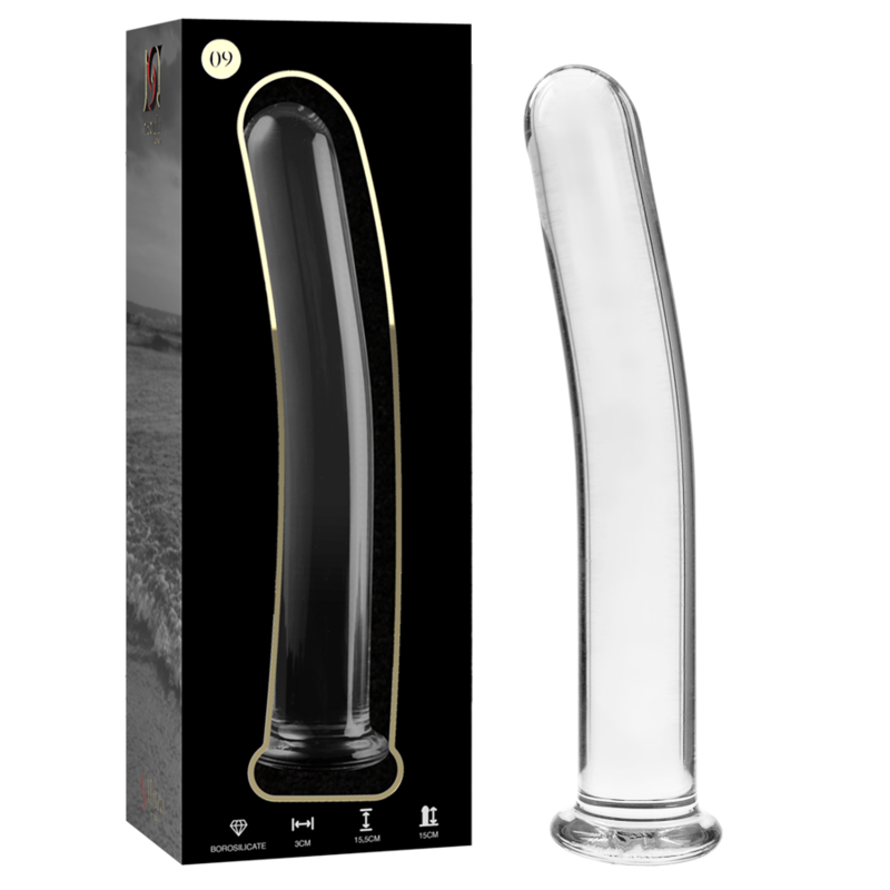 Nebula Series By Ibiza - Modelo 9 Dildo Cristal Transparente 15.5 Cm -O- 2.5 Cm 1 Nebula Series By Ibiza - Modelo 9 Dildo Cristal Transparente 15.5 Cm -O- 2.5 Cm