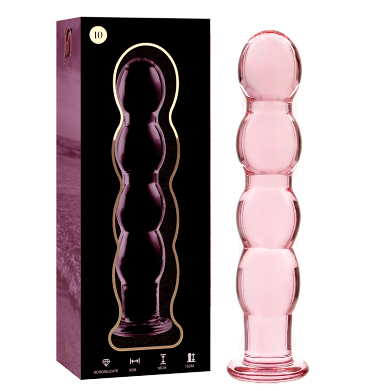 Nebula Series By Ibiza - Modelo 10 Dildo Cristal Transparente 16.5 Cm -O- 3.5 Cm 8 Nebula Series By Ibiza - Modelo 10 Dildo Cristal Rosa 16.5 Cm -O- 3.5 Cm