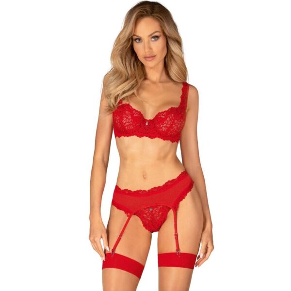 Obsessive - Amor Cherris Set 3 Piezas S/M