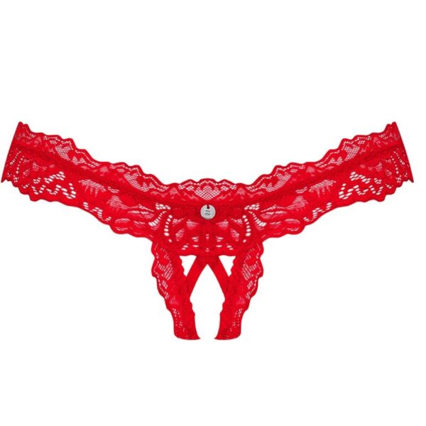 Obsessive - Amor Cherris Tanga Crotchless S/M - Imagen 5