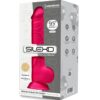 Silexd - Modelo 1 Pene Realistico Silicona Premium Silexpan Fucsia 24 Cm - Imagen 3