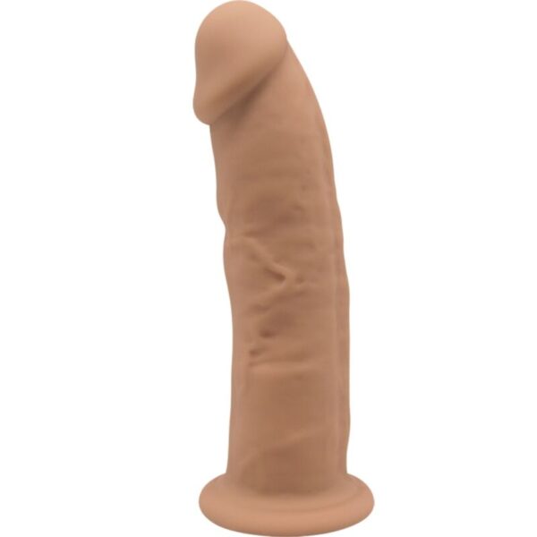 Silexd - Modelo 2 Pene Realistico Silicona Premium Silexpan Caramelo 15.4 Cm