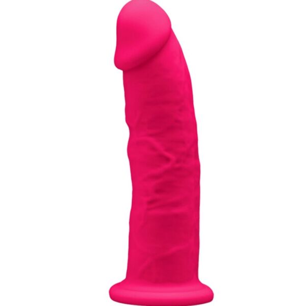 Silexd - Modelo 2 Pene Realistico Silicona Premium Silexpan Fucsia 15 Cm