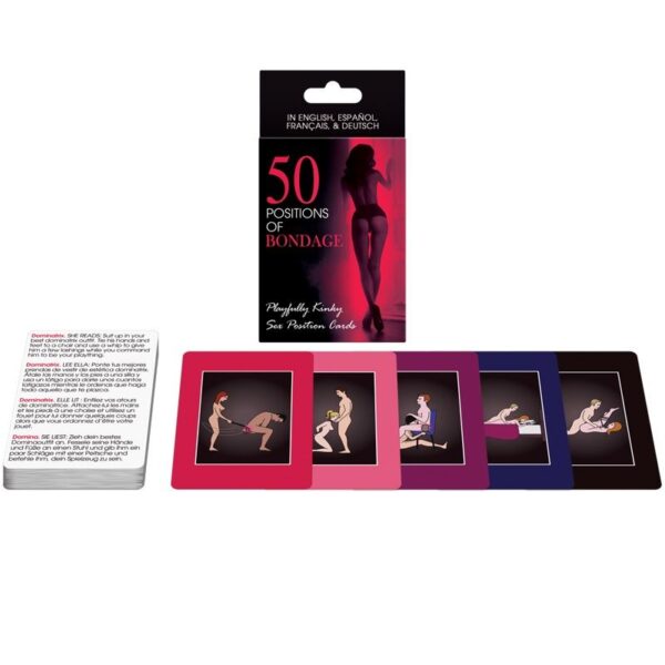 Kheper Games - Cartas 50 Posiciones De Bondage