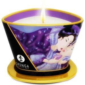 Shunga - Mini Caress By Candelight Vela Masaje Frutas ExÓticas 170 Ml