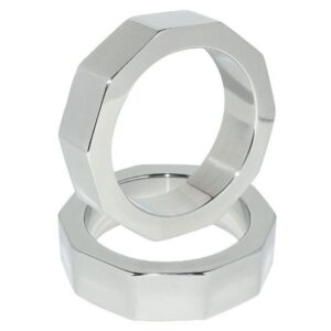 Metal Hard - Anillo Pene Y Testiculos Nut 45 Mm