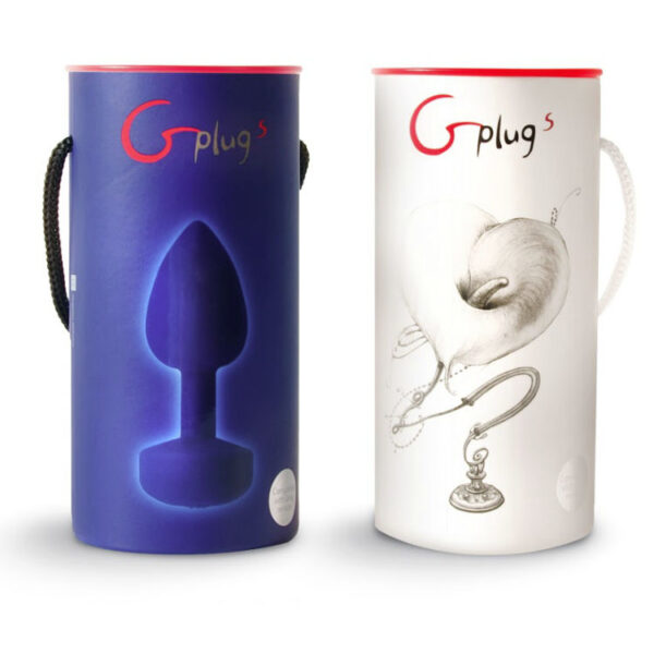 G-Vibe - Funtoys Gplug Anal Vibrador Recargable Grande Azul Cielo 3.9Cm - Imagen 2