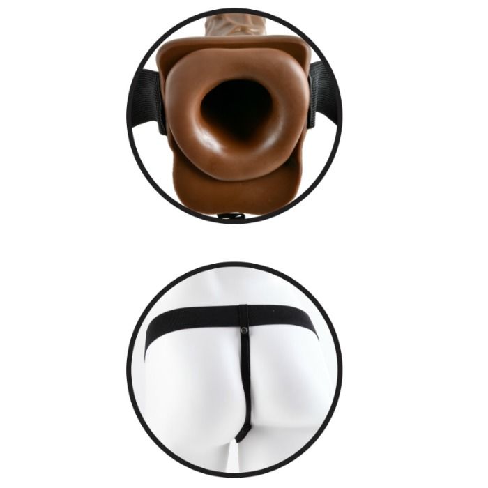 Fetish Fantasy Series - Strap-On Hueco Con Testículos 17.8 Cm 4 Fetish Fantasy Series - Strap-On Hueco Con Testículos 17.8 Cm - Imagen 4