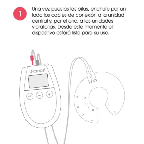 500 Cosmetics - U Breast Aumento Pechos Electroestimulacion - Imagen 2