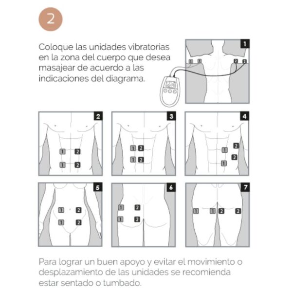 500 Cosmetics - U Tonic Electroestimulacion Tonificacion Y Reafirmacion Musculos - Imagen 2
