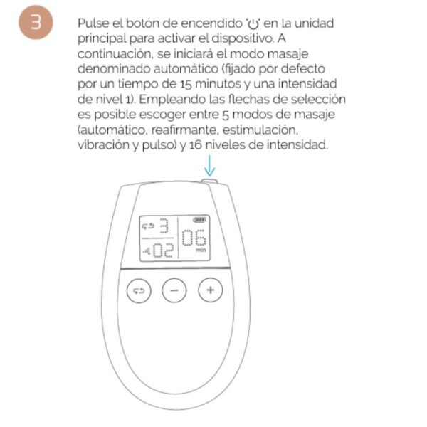 500 Cosmetics - U Tonic Electroestimulacion Tonificacion Y Reafirmacion Musculos - Imagen 3