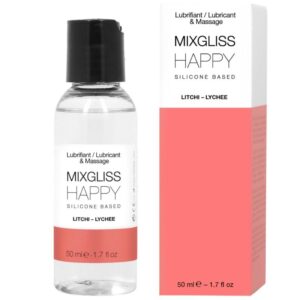 Mixgliss - Happy Lubricante Silicona Litchi 50 Ml