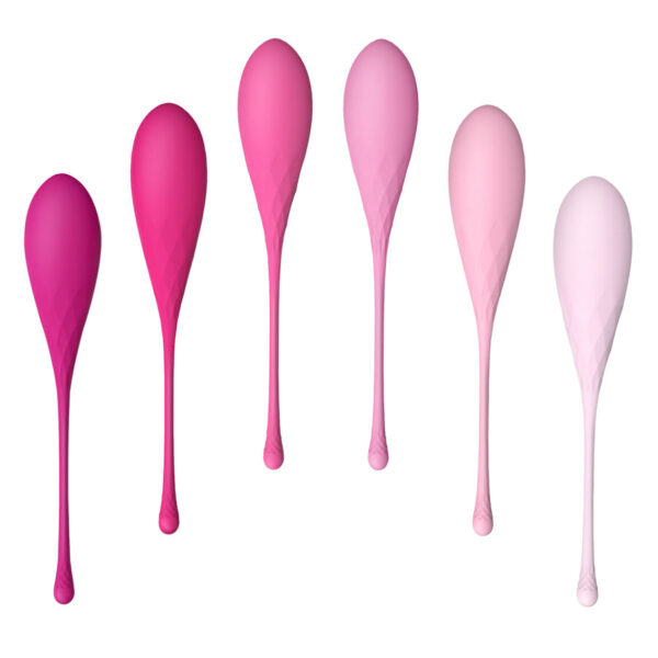 Leslie - Kegel Fit Entregador Suelo Pelvico 6 Pesos - Imagen 6
