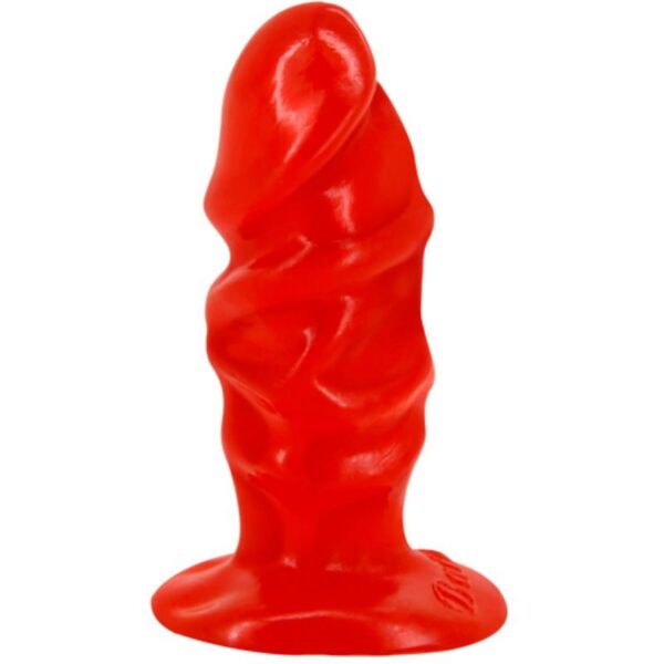 Baile - Plug Anal Unisex Con Ventosa Rojo - Imagen 2
