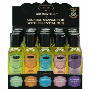 Kamasutra - Set 15 Aceites De Masaje + Caja Expositora