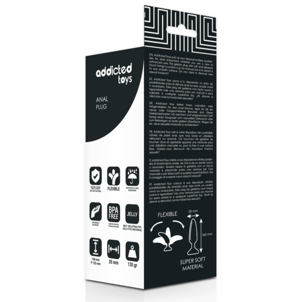Addicted Toys - Anal Plug 13.5 Cm - Imagen 5