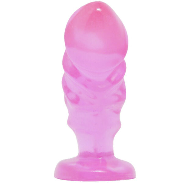 Baile - Plug Anal Unisex Con Ventosa Rosa - Imagen 2