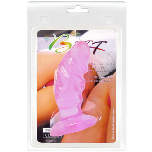 Baile - Plug Anal Unisex Con Ventosa Rosa - Imagen 3