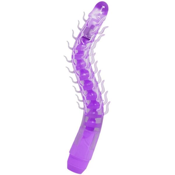 Baile - Flexi Vibe Sensual Spine Bendable Vibrating Dildo Lila 23.5 Cm