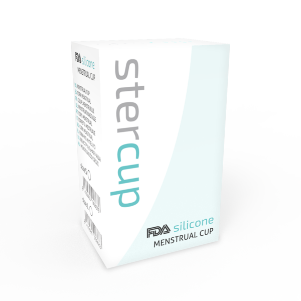 Stercup - Copa Menstrual Fda Silicona Rosa - Talla S - Imagen 4