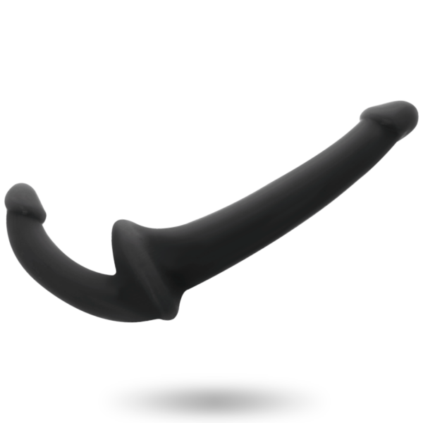 Addicted Toys - Dildo Con Arnés Sin Sujección Negro - Imagen 3