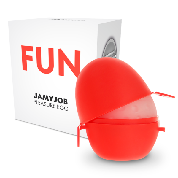 Jamyjob - Huevo Masturbador Discreto Edicion Rojo Fun - Imagen 2
