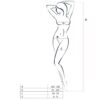 Passion - Woman Bs058 Bodystocking Negro Talla Unica - Imagen 3