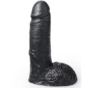 Hung System - Dildo Realista Color Negro Cesar 19 Cm