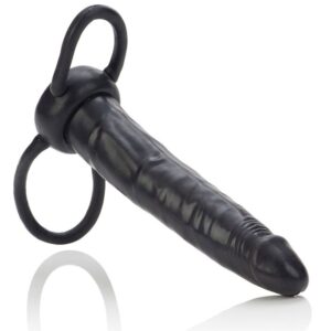 Calexotics - Accomodator Arnes Para Doble Penetracion Negro