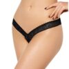 Queen Lingerie - Tanga En V Talla L/xl