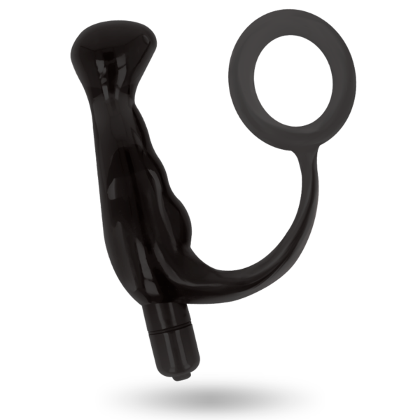 Addicted Toys - Vibrador Prosttico Negro 10 Cm - Imagen 3