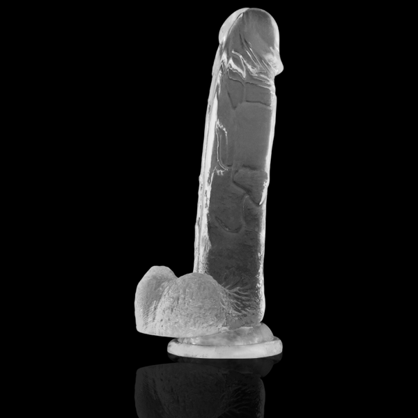 X Ray - Clear Dildo Realista Transparente 22 Cm -O- 4.6 Cm - Imagen 6
