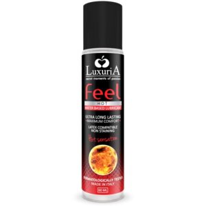 Intimateline - Luxuria Feel Hot Sensation Lubricante Base Agua Efecto Calor 60 Ml