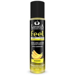 Intimateline - Luxuria Feel Lubricante Base Agua Platano 60 Ml