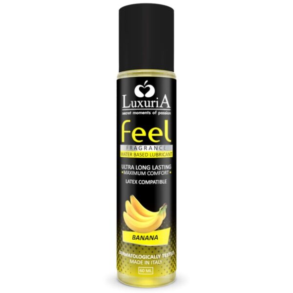 Intimateline - Luxuria Feel Lubricante Base Agua Platano 60 Ml