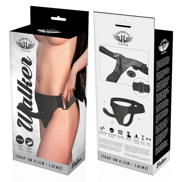 Harness Attraction - Rnes Silicona Walker G-Spot 15.5 Cm -O- 3.8 Cm - Imagen 6