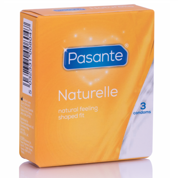 Pasante - Condom Gama Naturelle 3 Unidades