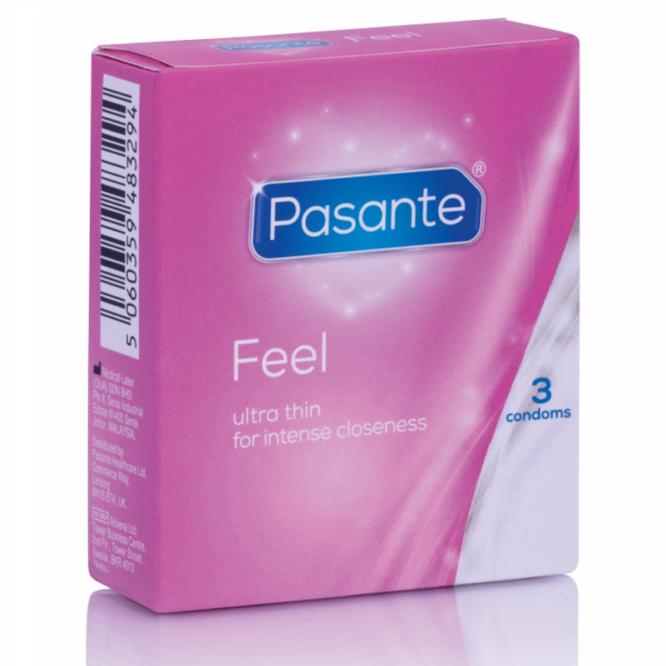 Pasante - Preservativos Sensitive Ultrafino 3 Unidades