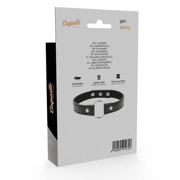 Coquette Chic Desire - Collar Cuero Vegano Accesorio Woman - Imagen 6