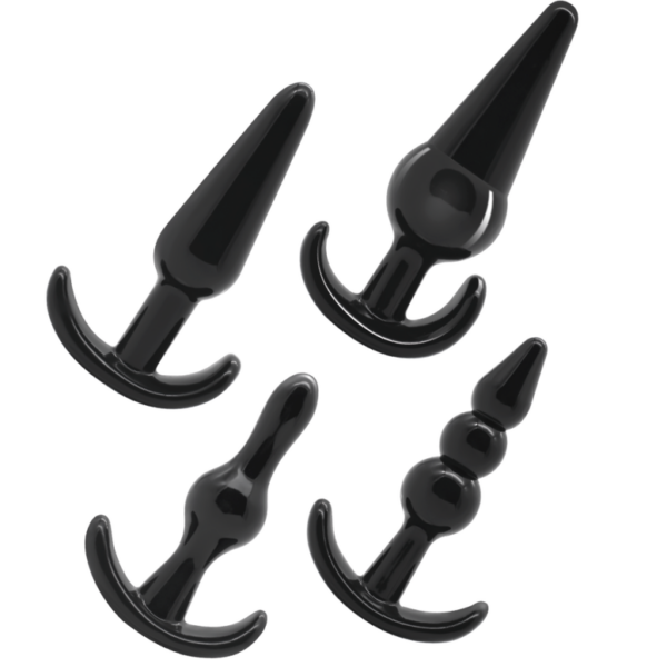 Addicted Toys - Set 4 Plugs Anales - Imagen 3