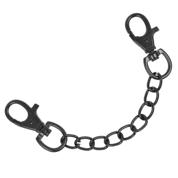 Fetish Submissive - Esposas Tobillos Cuero Vegano Con Forro De Nopreno - Imagen 5