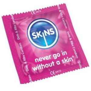 Skins - Preservativos Puntos &Amp; Estrías Bolsa 500 Uds