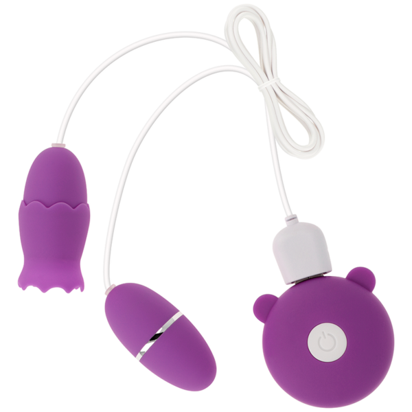 Ohmama - Estimulador Doble 10 Modos Vibracion