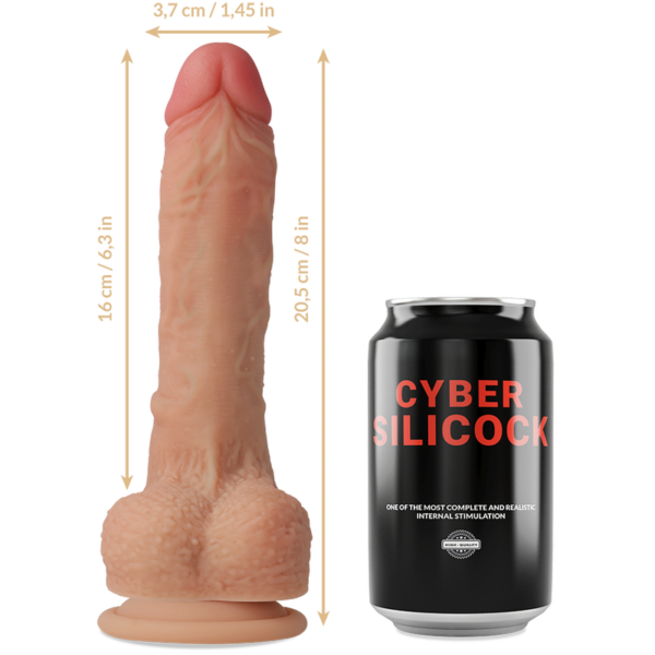 Cyber Silicock - Arnés Silicona Liquida Connor 20.5 Cm -O- 3.7 Cm - Imagen 6