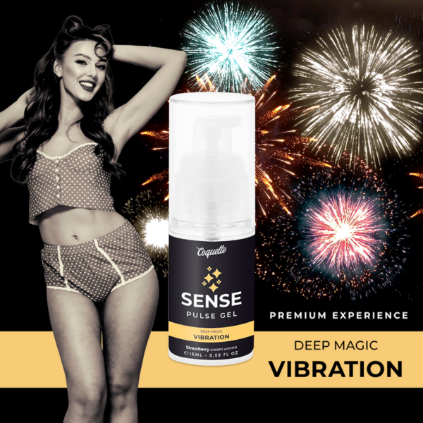 Coquette Chic Desire - Pulse Gel Fresa Vibración Liquida Premium 15Ml - Imagen 3