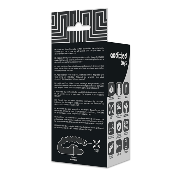 Addicted Toys - Masajeador Anal Prostatico Con Vibración - Imagen 6