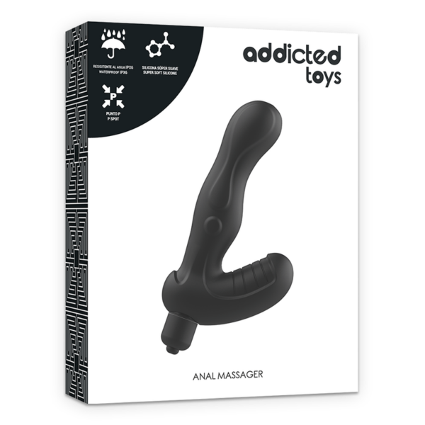 Addicted Toys - Estimulador Anal Prostata Silicona P-Spot Vibe - Imagen 6