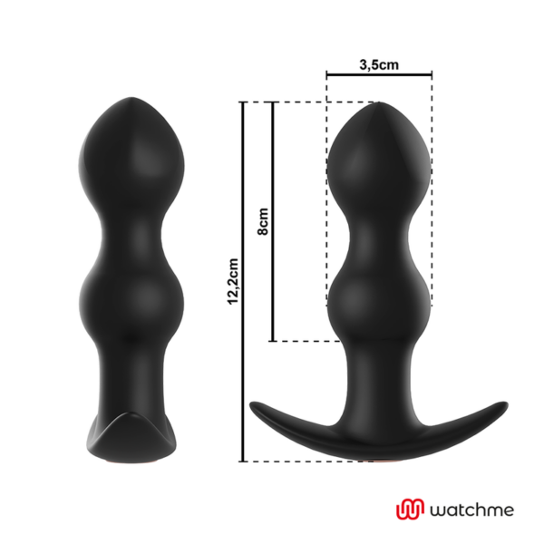 Anbiguo - Watchme Control Remoto Plug Vibrador Anal Tiberio - Imagen 8